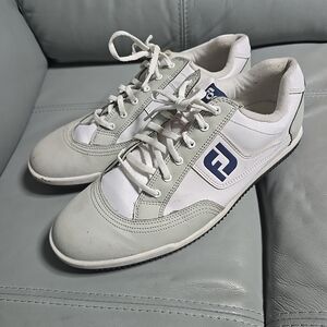FootJoy GreenJoys‎ Golf Shoes Mens Size 9.5 Gray/White Spikeless  45309